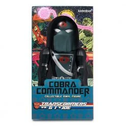 Hasbro Transformers Vs G.I. Joe Black Cobra Commander Art Figure