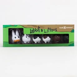 Vinyl 1.5" Labbit With Littons 6-Pack By Frank Kozik